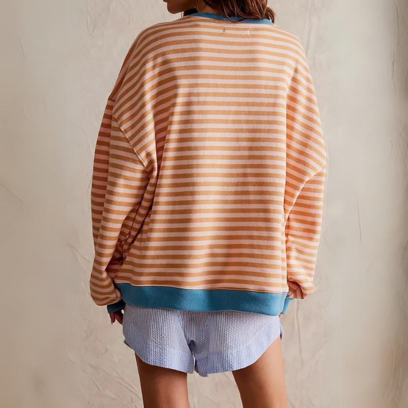 THE STRIPED LUCY SWEATER