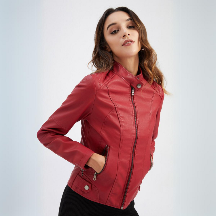 THE GIULIA LEATHER JACKET