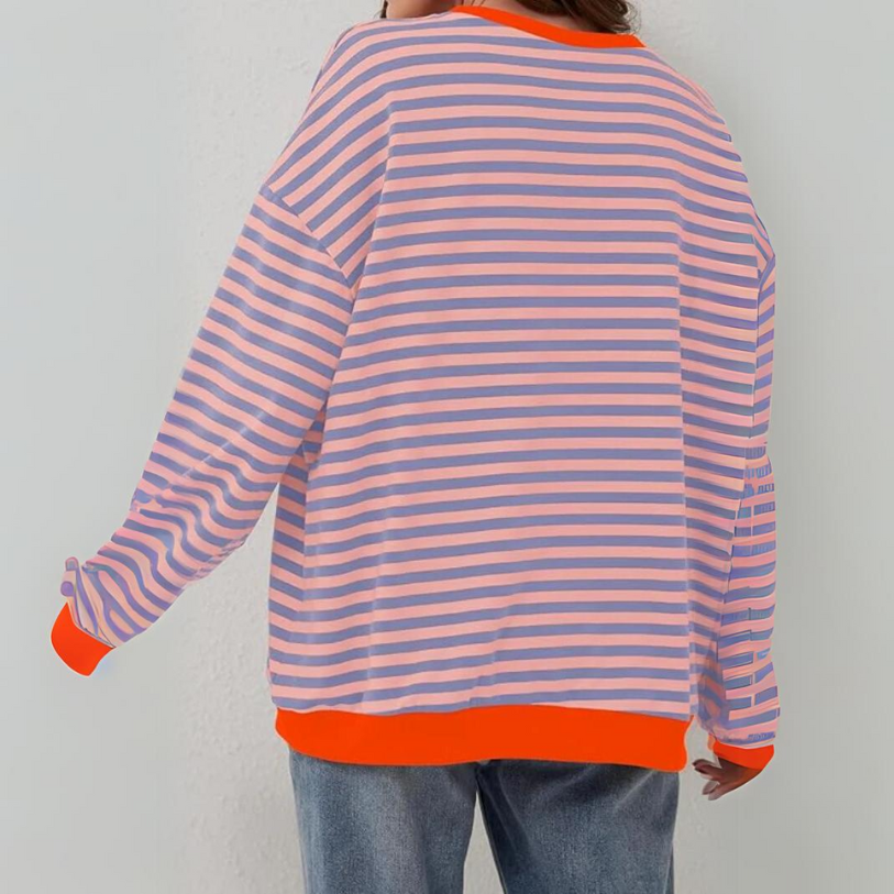 THE STRIPED LUCY SWEATER