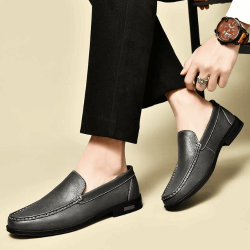 THE MASSIMO LOAFER - GRIJS