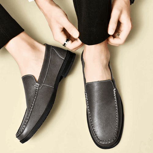 THE MASSIMO LOAFER - GRIJS