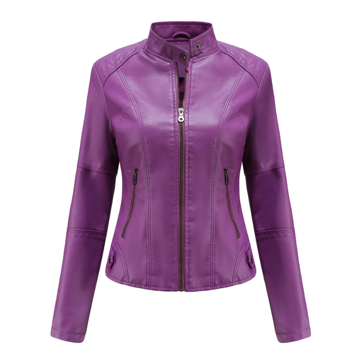 THE GIULIA LEATHER JACKET