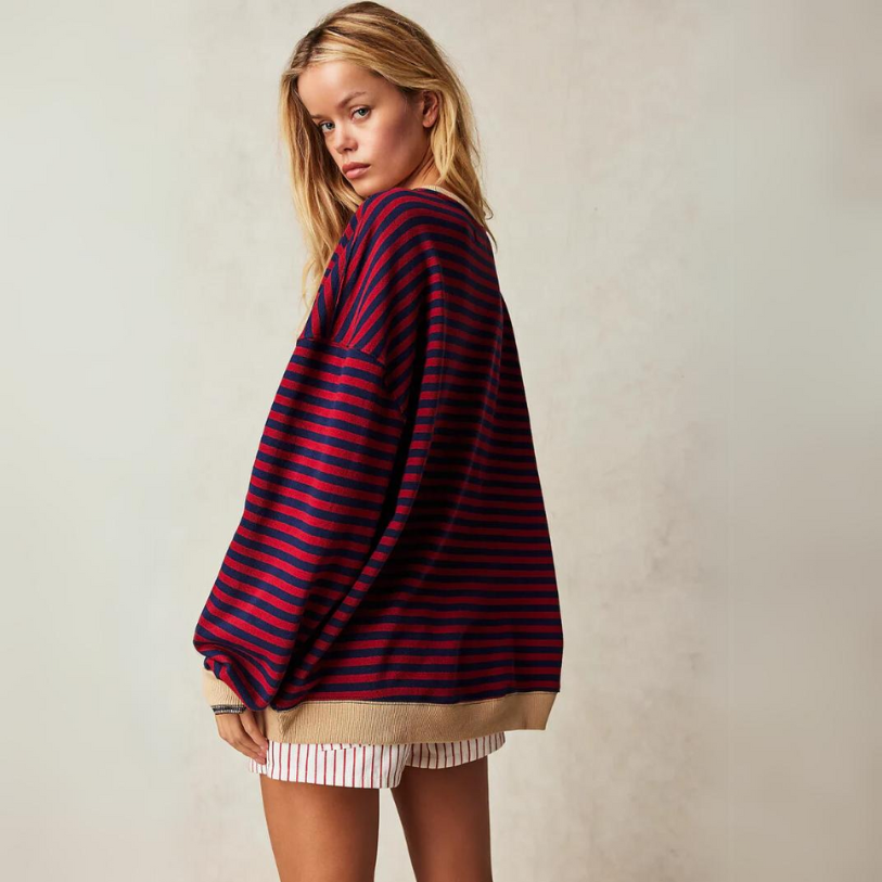 THE STRIPED LUCY SWEATER