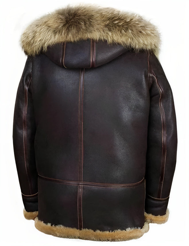 THE KYLE LEATHER COAT